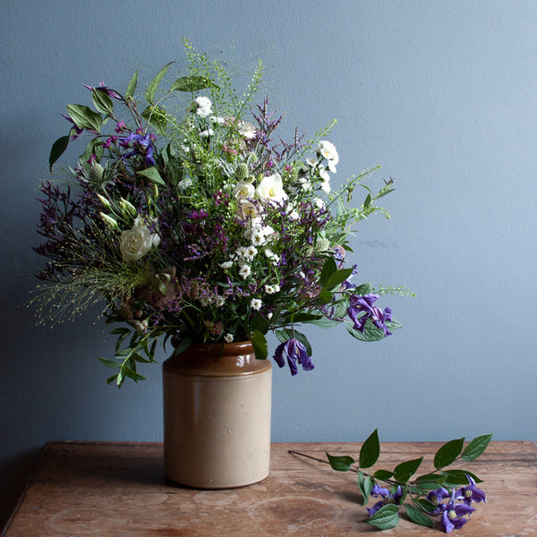 rose and ammi flowers Edinburgh florist bouquet