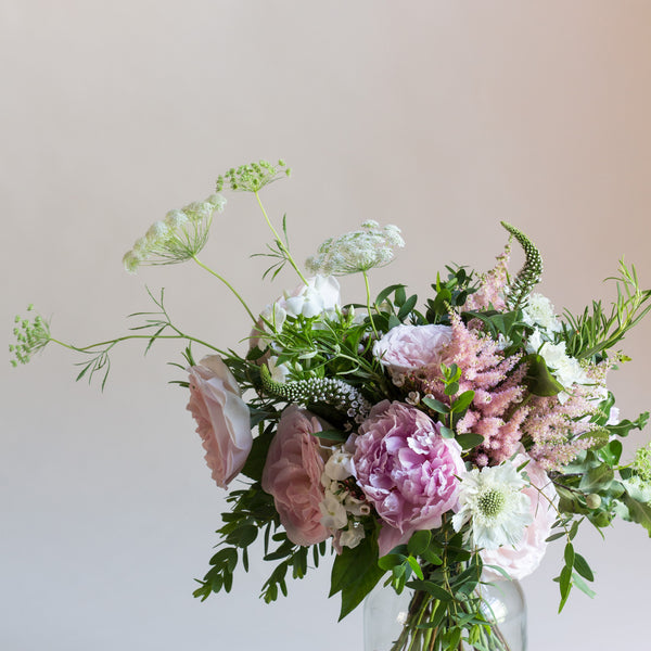 Delicate & Pretty - Rose and Ammi Flowers Edinburgh florist
