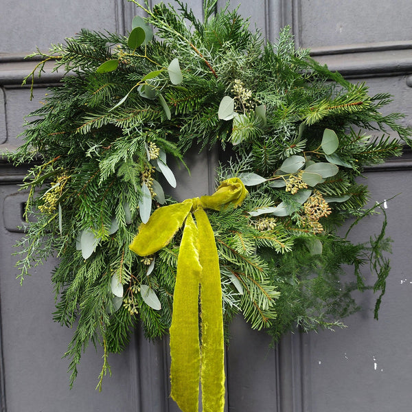 Luxury fresh Christmas Wreath - Gorgeous Greens