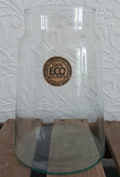 Eco Recycled Glass Vase
