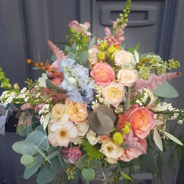 Wedding Bouquet - Rose and Ammi Flowers Edinburgh florist