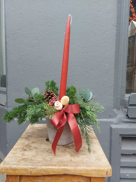 rose-and-ammi-festive-candle-pot-rhubarb-edinburgh-florist