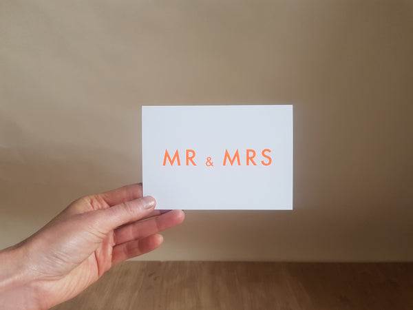 Ola Studio Card Typography - Rose and Ammi Flowers Edinburgh florist