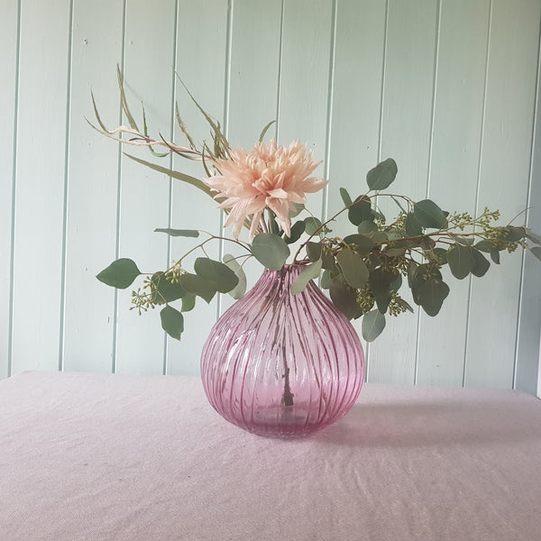 Rose and Ammi bouquet vase, Edinburgh Florist